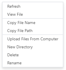 Upload from computer